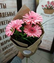 Букет цветов из:  Герберы #REPLACE_PRED# Чурилово
